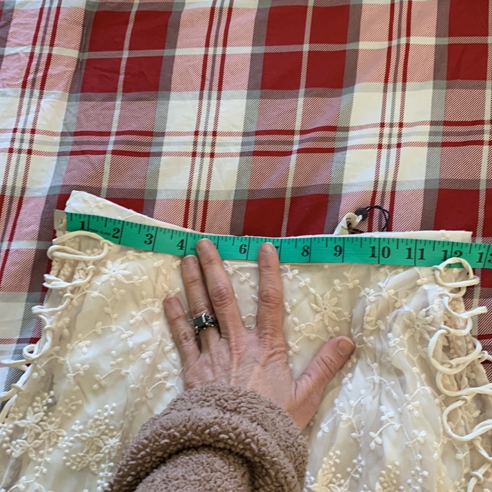 Spell sample Le gauze lace tiered skirt Small - Picture 11 of 13
